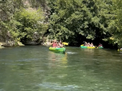 Canoë sur la Sorge