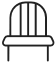 Le figuier &bull; icone chaise noir